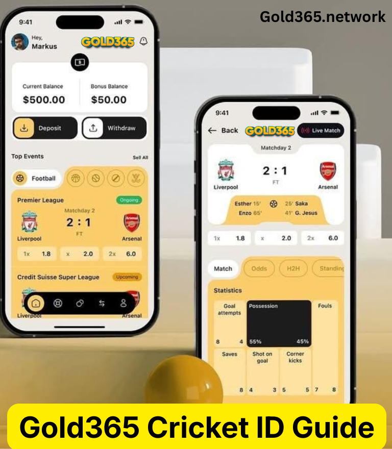 Gold365 Cricket ID Guide