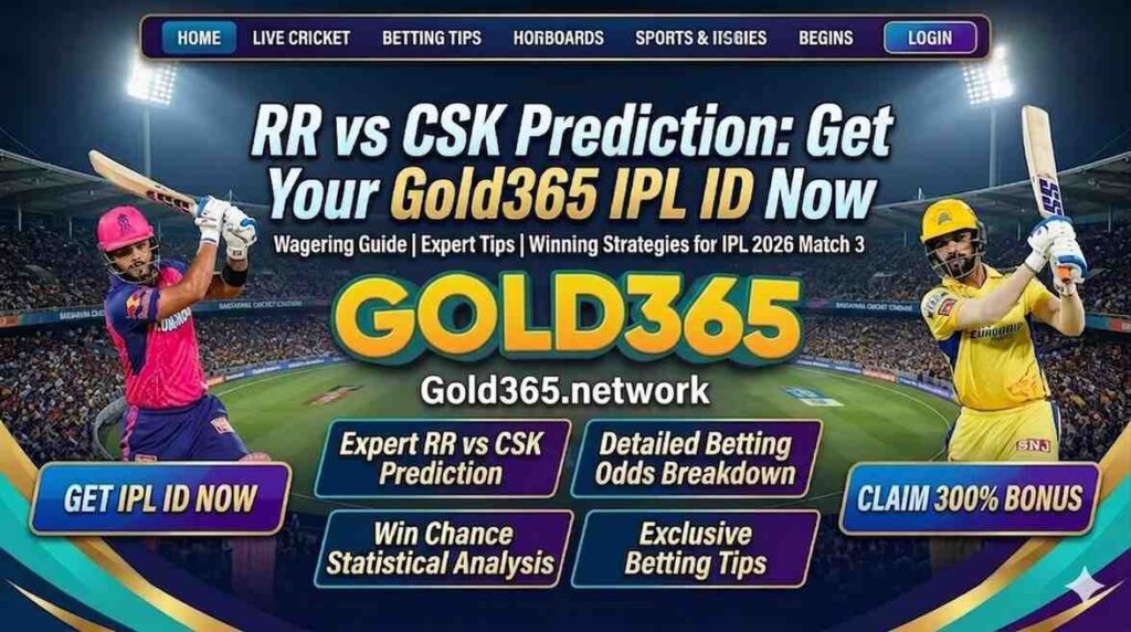 RR vs CSK Prediction IPL 2026 Match 3