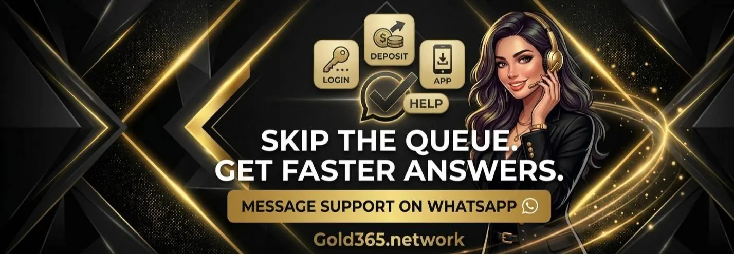 Contact us at Gold365 and get solution to all the issues related to Gold365 login