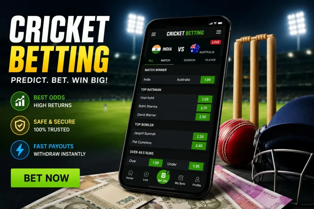 Fairplay Cricket Betting platform with live odds, secure betting app, and instant payouts.