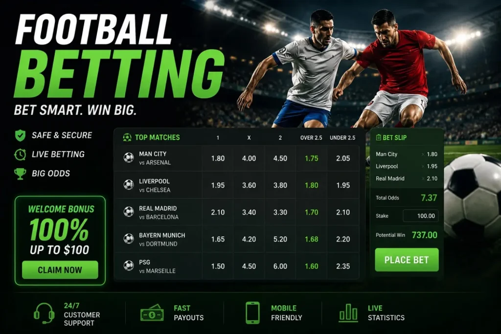 Fairplay Football Betting – Live Football Betting Odds, Match Markets & Secure Online Betting Platform