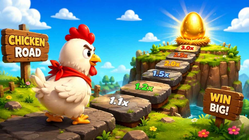 Chicken Road gameplay on Gold365 platform