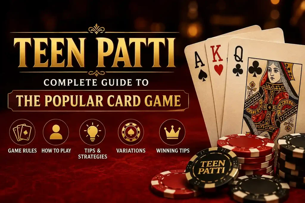 Fairplay Teen Patti complete guide with playing cards and poker chips